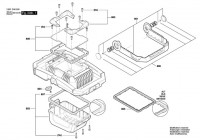 Bosch 3 601 D46 501 GLI 18V-2200 C Hw-Battery-Lamp Spare Parts